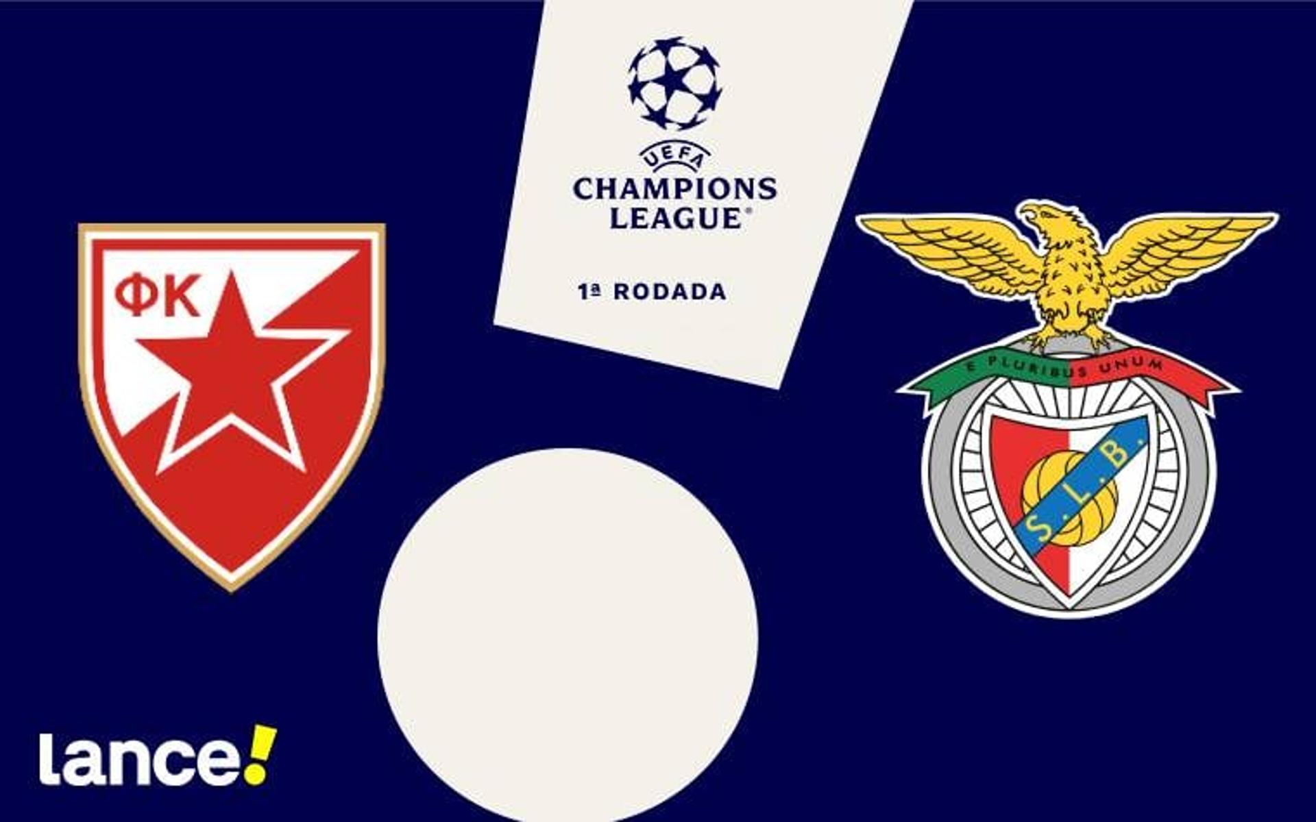 Onde assistir &#8211; Estrela Vermelha x Benfica &#8211; Champions League