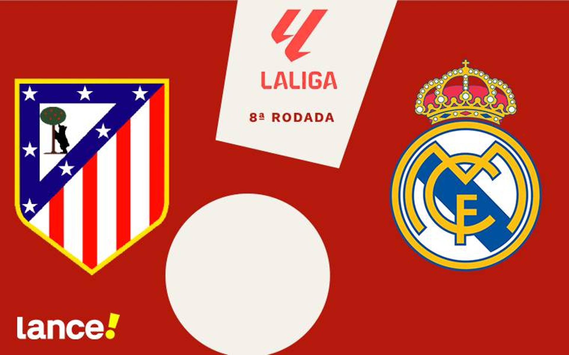 Onde assistir e as prováveis escalações de Atlético de Madrid x Real Madrid por La Liga (1)