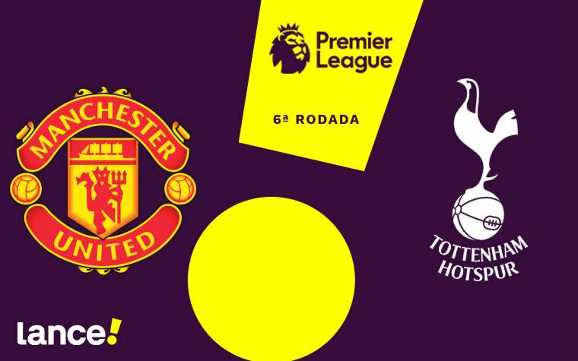 Onde assistir e as prováveis escalações de Manchester United x Tottenham pela Premier League