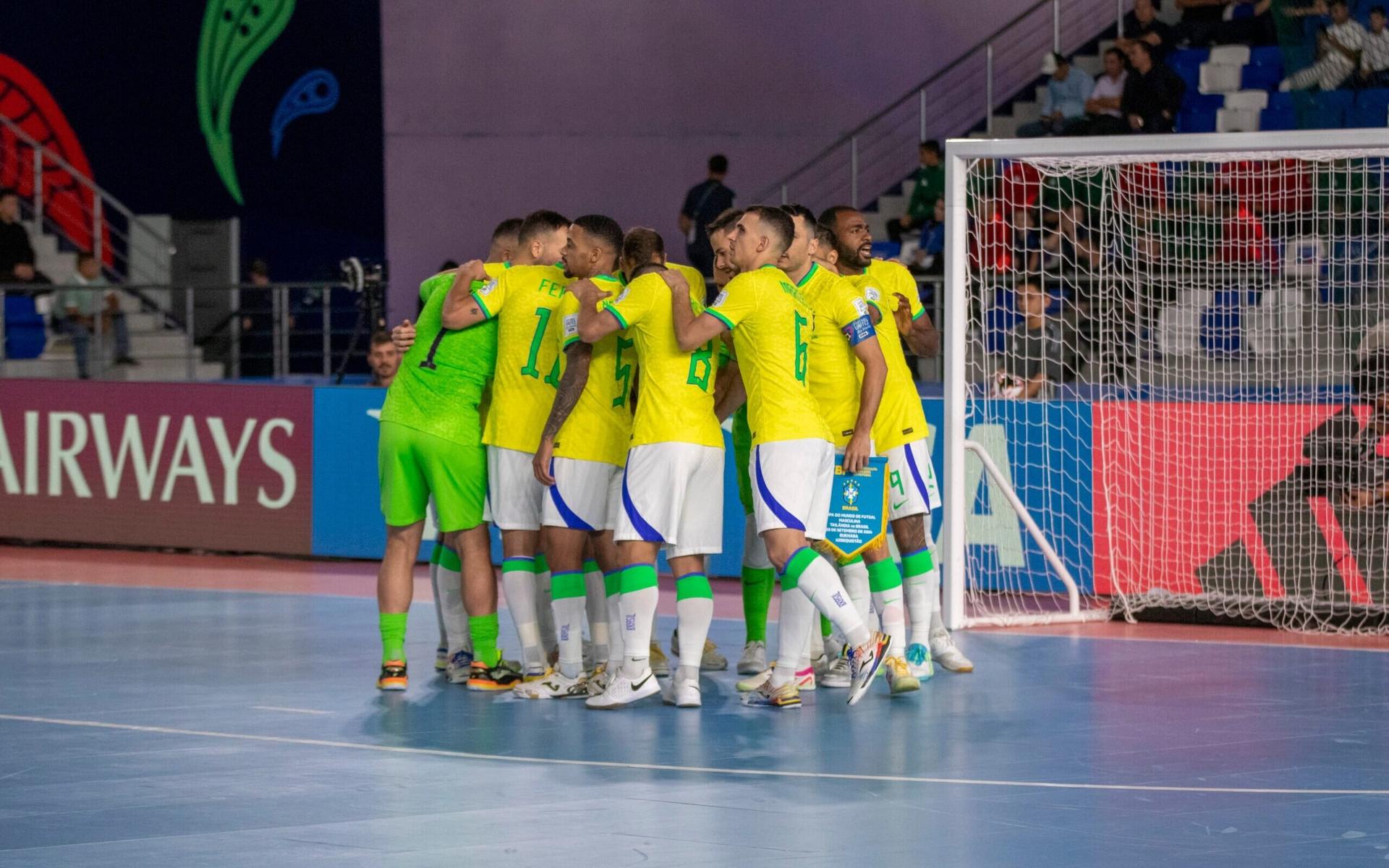 Brasil ya nombró a su rival en los octavos de final del Mundial de Futsal