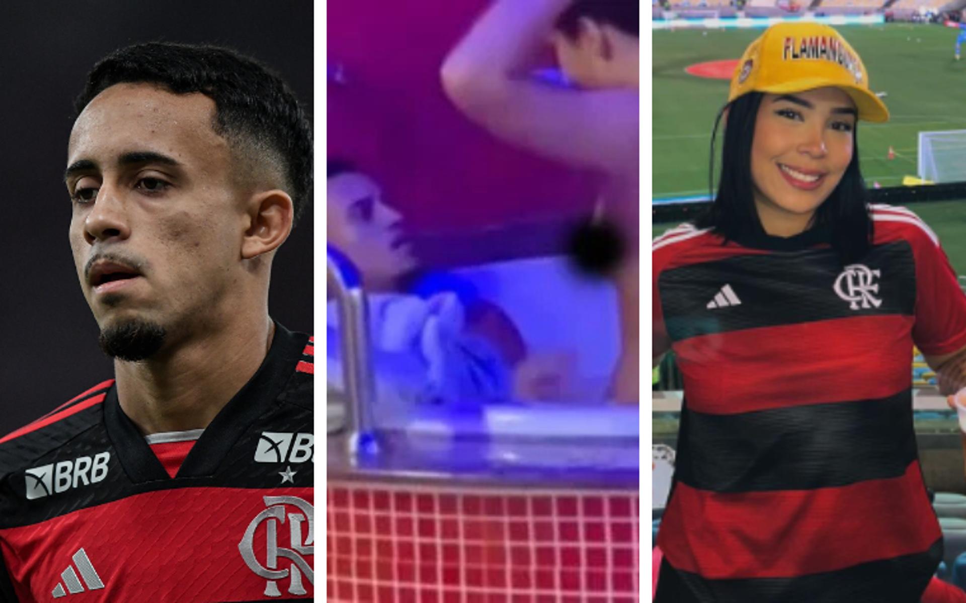 Matheus Gonçalves e Manu Soares tem foto em banheira de motel vazada 2