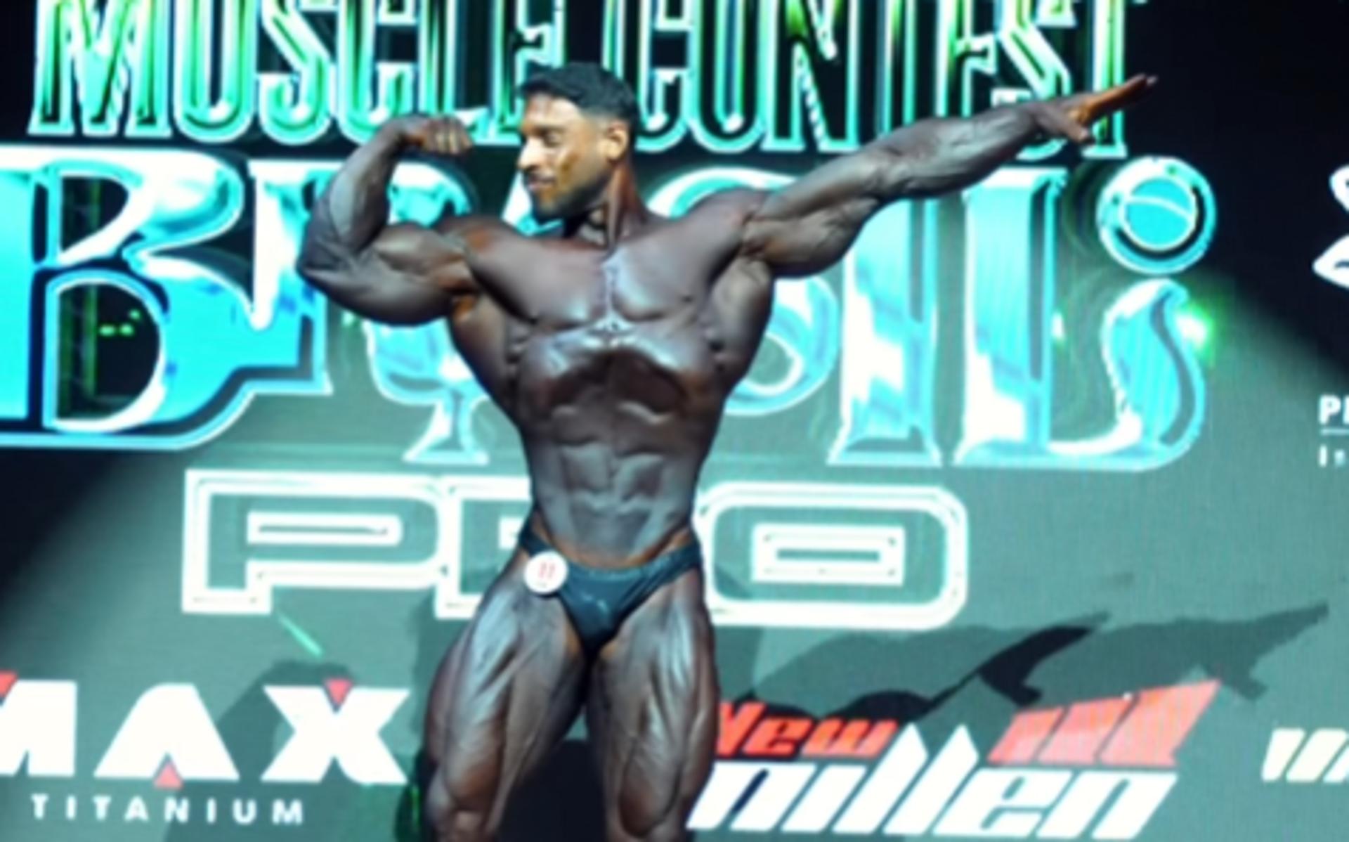 Ramon Dino se emociona após título no Mr. Olympia Brasil e afirma 'A