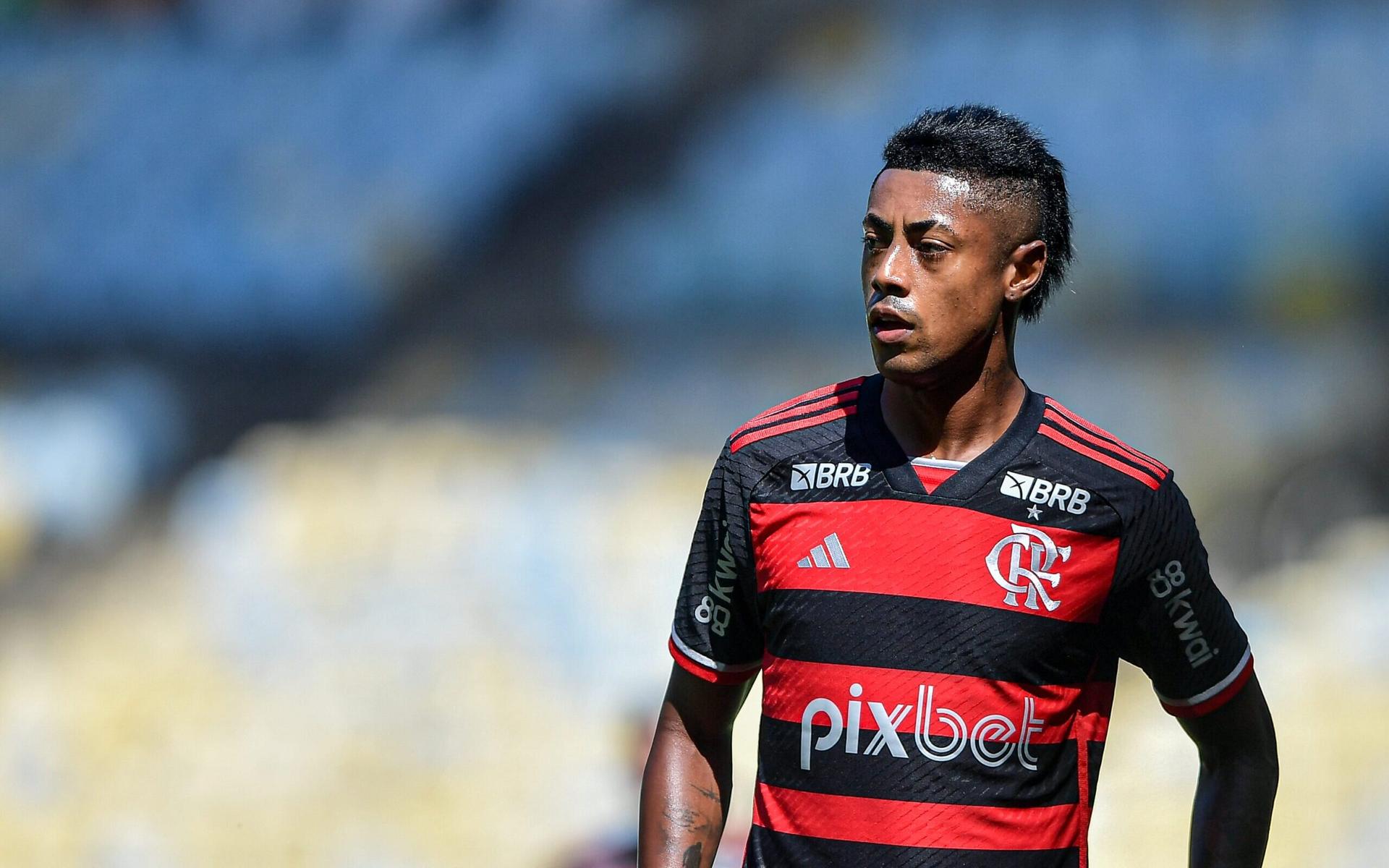 Bruno Henrique em ação pelo Flamengo