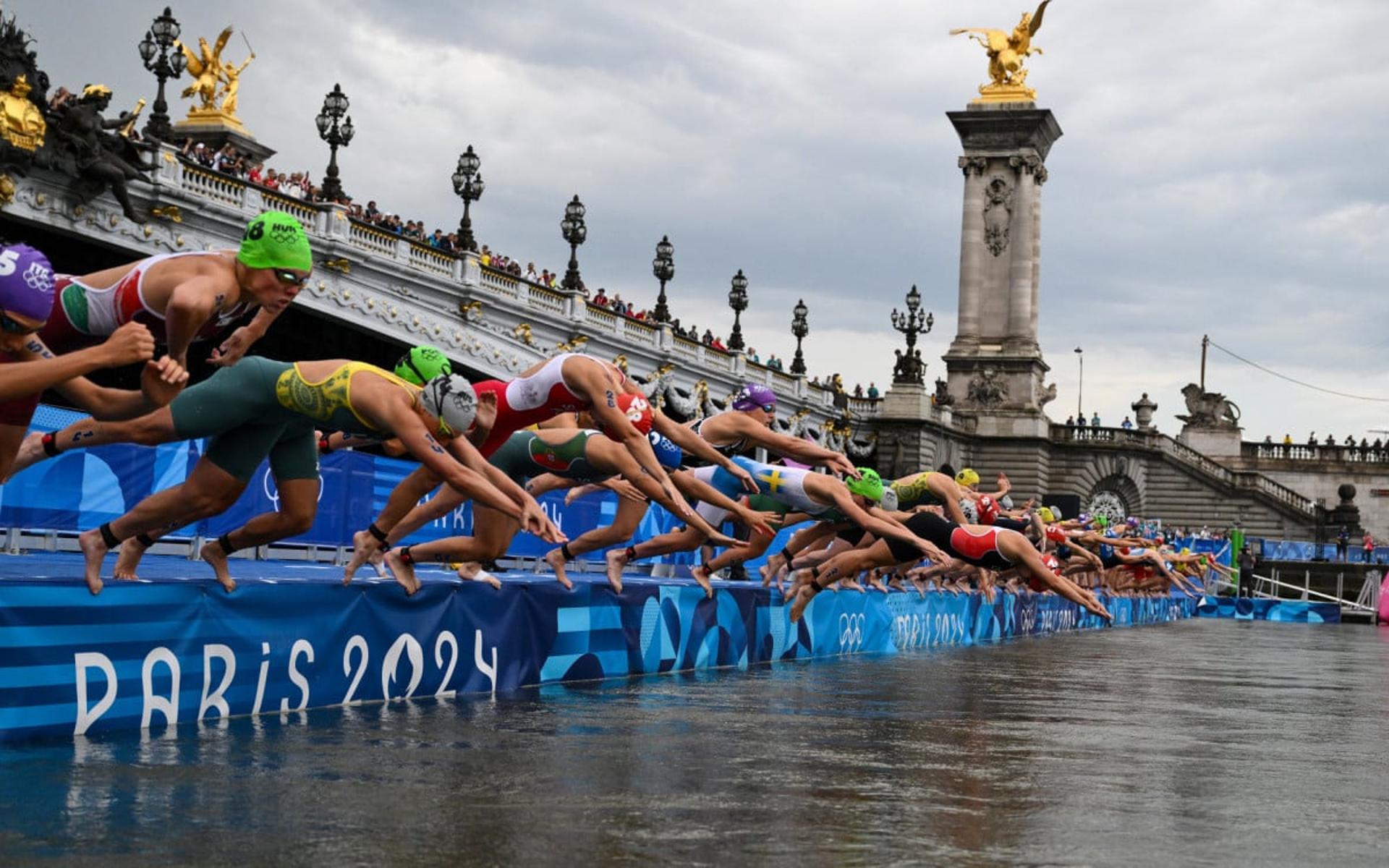 Rio Sena - Olimpíadas de Paris