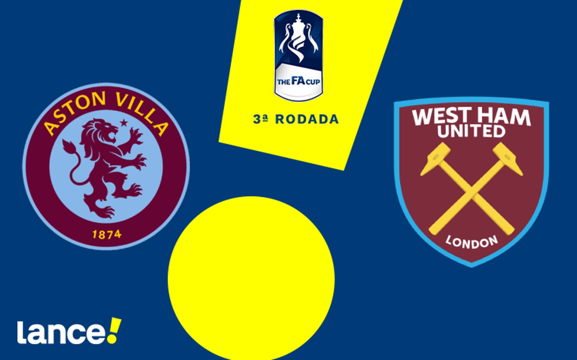 aston-villa-west-ham-copa-da-inglaterra-onde-assistir