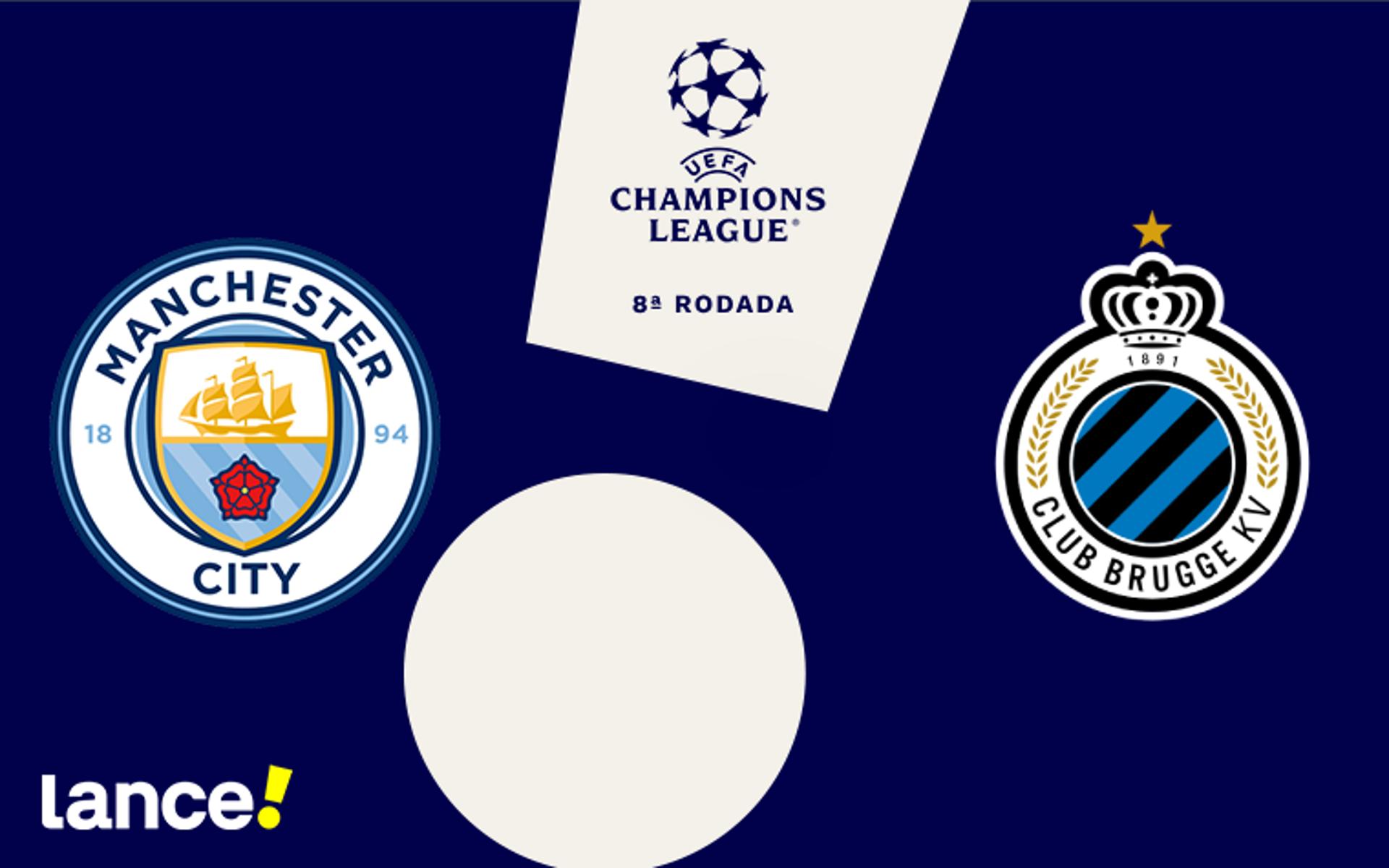 manchester-city-club-brugge-onde-assistir-champions-league