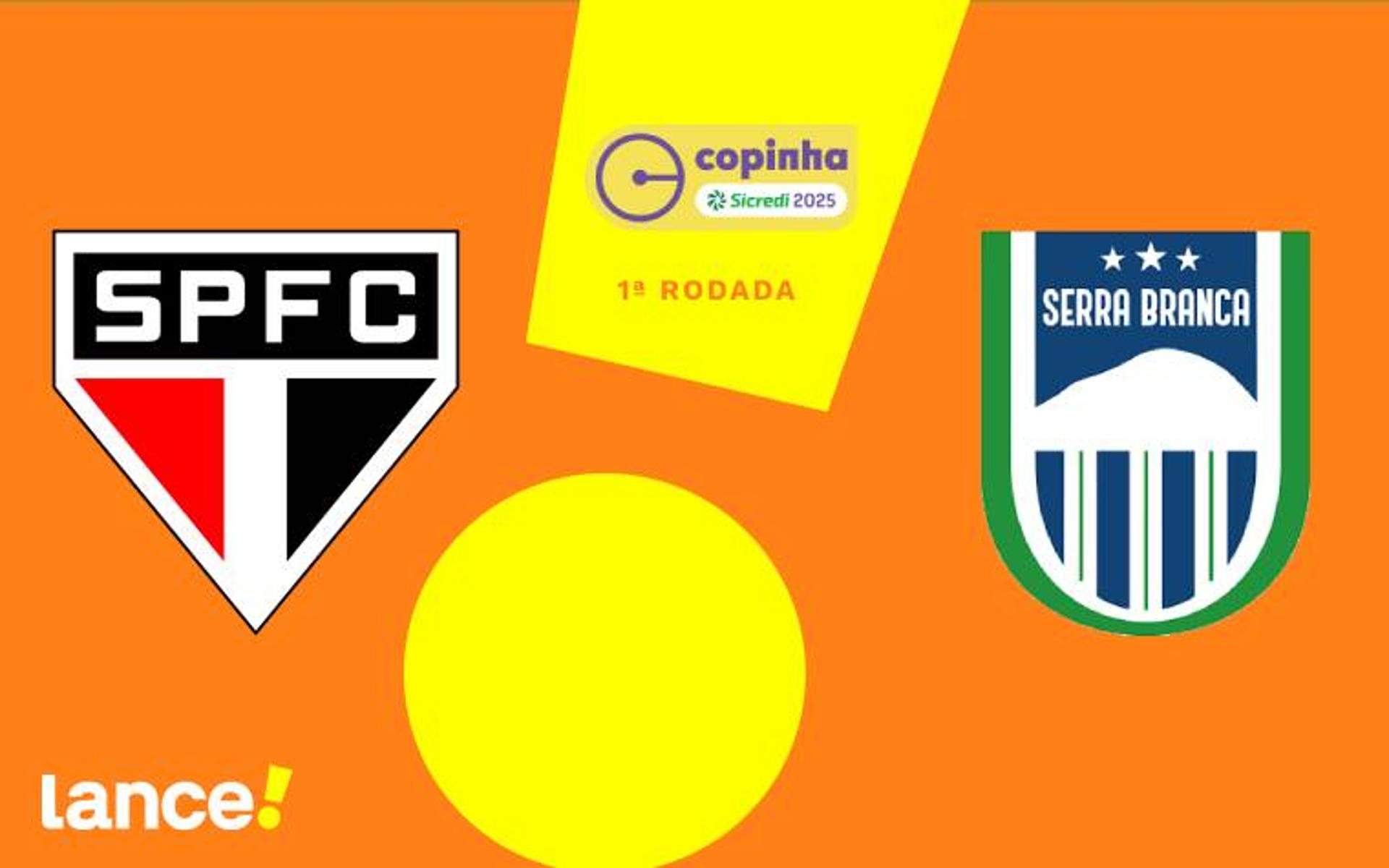 São Paulo x Serra Branca - Copinha