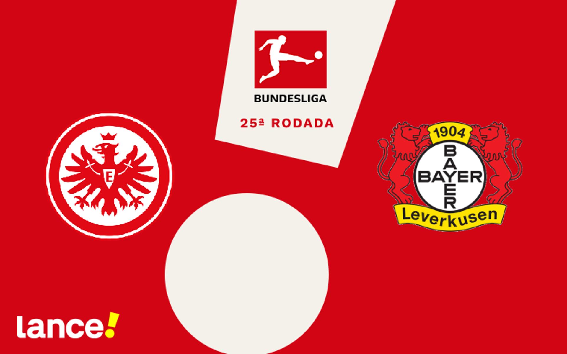 Frankfurt x Bayer Leverkusen pela Bundesliga (Arte: Lance!)