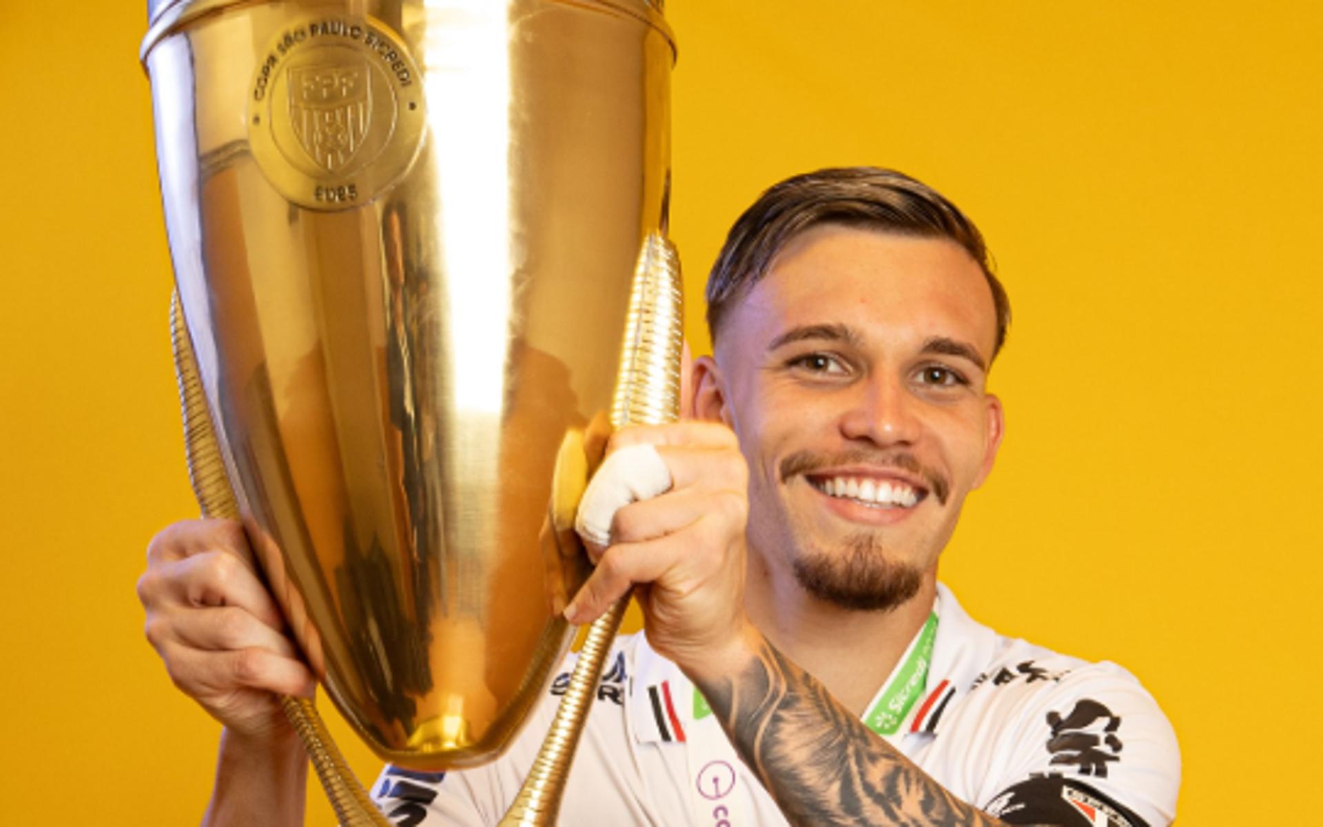 Negrucci foi campeão da Copinha com o São Paulo