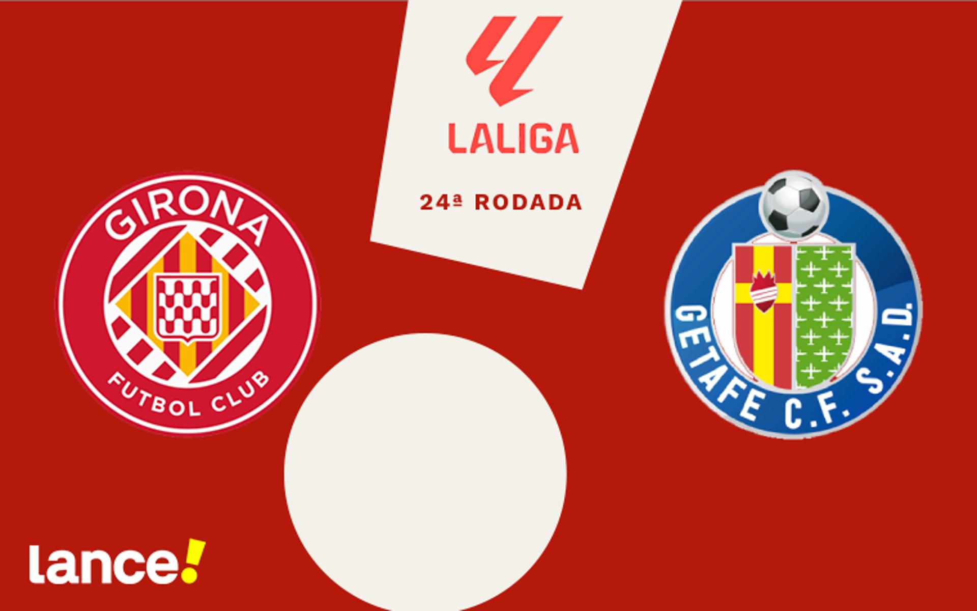 Girona x Getafe (Arte: Lance!)