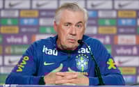 Samuel Lino, do Flamengo, não foi chamado por Ancelotti no jogo da Seleção (Foto: Rafael Ribeiro/CBF)