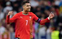 Cristiano Ronaldo comemora gol em Alemanha x Portugal pela Nations League (Foto: Alexandra Beier/AFP)