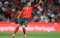 Cristiano Ronaldo em ação na partida entre Portugal e Irlanda (Foto: Patricia de Melo Moreira / AFP)