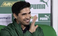 Abel Ferreira definiu o Palmeiras contra a LDU (Foto: Marcello Zambrana/AGIF)