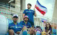 Imagens de divulgação da nova camisa do Fortaleza. (Foto: Divulgação/Fortaleza)