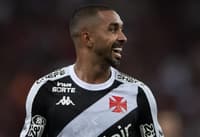 Paulo Henrique jogador do Vasco durante partida contra o Flamengo no estadio Maracana pelo campeonato Brasileiro A 2025. Foto: Thiago Ribeiro/AGIF