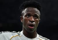 Vini Jr em ação pelo Real Madrid contra a Juventus, pela Champions League