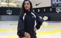 Rayssa Leal na sede dos Lakers (Foto: Reprodução/Instagram)