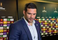 Samir Xaud, presidente da CBF, após goleada do Palmeiras