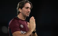 Zubeldía, técnico do Fluminense, durante partida contra o Juventude pelo Brasileirão