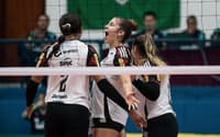 Flamengo vence Fluminense no Carioca de vôlei (Foto: Mariana Sá/CRF)