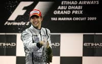 Jenson Button foi mais um britânico campeão mundial, em 2009