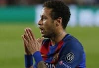 Imagens de Neymar pelo Barcelona
