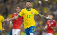 Neymar na Seleção Brasileira (Foto: Miguel SCHINCARIOL / AFP)
