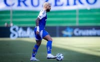 Atacante Gabigol, do Cruzeiro, em jogo contra o Juventude (Foto: Lucas Bubols/Cruzeiro)