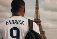 Endrick se aproxima de saída do Real Madrid, e Lyon deve ser o destino do jogador