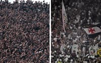 Torcidas do Corinthians e do Vasco
