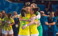 Brasil está na final da Copa do Mundo Feminina de Futsal (Foto: Fabio Souza/CBF)