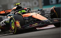 Lando Norris no GP de Abu Dhabi de F1 (Foto: Giuseppe CACACE / AFP)