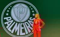 Leila Pereira, presidente do Palmeiras