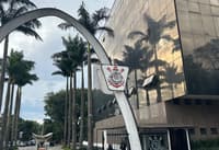 Votação do impeachment de Augusto Melo acontece no Parque São Jorge, sede do Corinthians (Foto: Ulisses Lopresti/ Lance!)