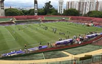 Estádio Canindé recebe a final do Paulistão Feminino entre Corinthians e Palmeiras. (Foto: Giselly Corrêa/Lance!)