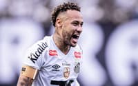 Neymar em Santos x Cruzeiro (Foto: Raul Baretta / Santos)