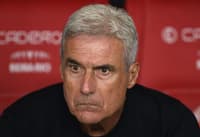 Luís Castro, técnico do Grêmio no Gre-Nal 449 (FOTO: EDU ANDRADE/Fatopress)