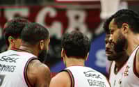 Flamengo vence Mogi no NBB (Foto: Juliana Nascimento/ CRF)