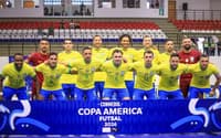 Brasil na Copa América de futsal 2026 (Foto: Staff Images/CBF)