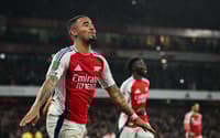 Gabriel Jesus foi o grande destaque do Arsenal pela Copa da Liga Inglesa (Foto: Glyn Kirk/AFP)