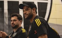 Hulk antes de Atlético-MG x Fortaleza (Foto: Pedro Souza / Atlético-MG)