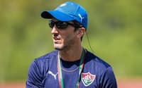 Zubeldía em treino pelo Fluminense (Foto: Marina Garcia/ Fluminense FC)