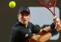 João Fonseca na derrota para o peruano Ignacio Buse no Rio Open (Foto: João Pires/Fotojump)