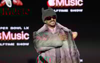 Bad Bunny será a atração do show do intevarlo do Super Bowl LX (Foto: Ishika Samant/Getty Images/AFP)