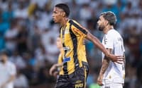 Dantas em Novorizontino x Santos pelo Paulistão 2026 (Foto: Divulgação)