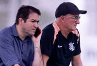 Dorival Júnior, técnico, e Marcelo Paz, executivo de futebol do Corinthians (Foto: Rodrigo Coca/Agência Corinthians)