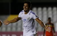 Lucas Veríssimo deixou o Santos depois da disputa da Libertadores de 2021. (Foto: Luis Moura/Wpp/Gazeta Press)