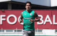 Cano em treino no CT do Fluminense (Foto: Marcelo Gonçalves / Fluminense FC)