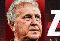 Zico será o convidado do Fut&Papo (Arte: Lance!)